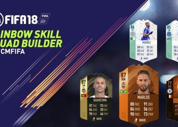 FIFA 18: Rainbow Skill Squad Builder Ft. 5x5 Star Skillers!