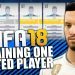 FIFA 18 | Training 1 Rated Player! | #1 [Career Mode Experiment]