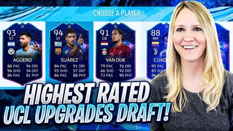 FIFA 19 194 HIGHEST RATED UCL UPGRADE FUT DRAFT CHALLENGE!! FIFA 19 Ultimate Team