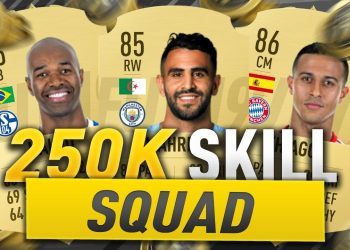 FIFA 19: 250K Skill Squad Ft. Mahrez, Thiago, Coman + More