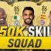 FIFA 19: 250K Skill Squad Ft. Mahrez, Thiago, Coman + More
