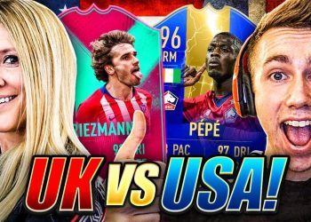FIFA 19 UK vs USA PACK N PLAY W/ MINIMINTER!!