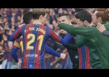 FIFA 21 Messi  knuckleball free kick