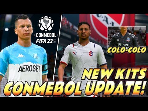 FIFA 22 | UPDATE CONMEBOL - LIBERTADORES & SUDAMERICANA 2022 KITS