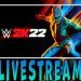 First time streaming WWE 2022 on youtube