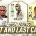 FIRST and LAST FIFA CARD BEFORE ICON | HISTORY of ICON FIFA 09 - 20 Part 1