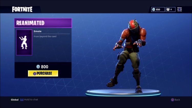 FORTNITE- NEW EMOTE "REANIMATED"