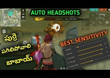 FREE FIRE BEST AUTO HEADSHOT SETTINGS IN TELUGU || FREE FIRE SETTINGS IN TELUGU || PRO TIPS TELUGU