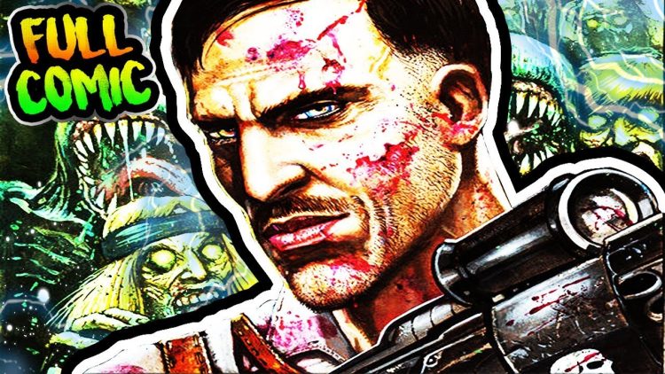 FULL ZOMBIES COMIC MOVIE!!! Call Of Duty Zombies Comic