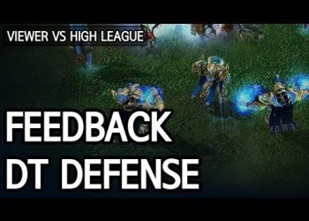 Feedback + Dark Templar defense vs Zerg l StarCraft 2: Legacy of the Void l Crank