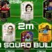 Fifa 21 Diego maradona squad and 125k, 250k, 500k, 2m I created the squads with these budgets