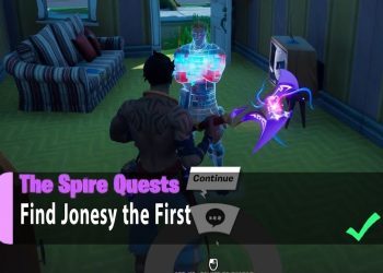 Find Jonesy the First (1)  - Fortnite The Spire Quests