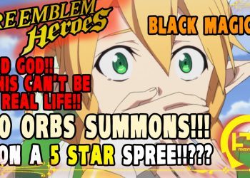 Fire Emblem Heroes (Mobile)!! 40 ORBS SUMMONS!! I SWEAR TO GOD I'M NOT HACKING!! ON A 5 STAR SPREE??