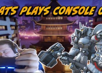 Flats plays Reinhardt on console OW and still dominates