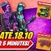 Fortnite Update 18.10: EVERYTHING You NEED TO KNOW In UNDER 5 MINUTES! New Arena Details & MUCH MORE