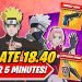 Fortnite Update 18.40: EVERYTHING You NEED TO KNOW  About The NARUTO UPDATE In UNDER 5 MINUTES!