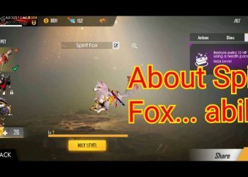 Free Fire New Pet Ability // free fire spirit Fox power ||Panda Vs Spirit Fox Ability [HINDI]