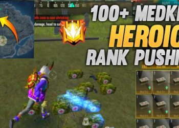 GRANDMASTER RANK PUSH | 100 + MEDIKITS BOOYAH CHALLENGE IN LAST ZONE FREE FIRE | Monavi Gamer
