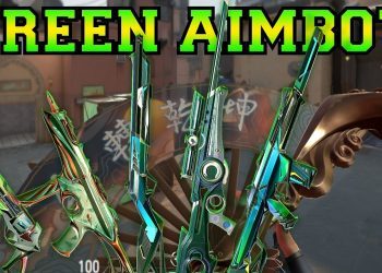 GREEN LOADOUT = aimbot? - Valorant