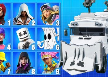 GUESS THE SKIN BY THE ARMORED BATTLE BUS - FORTNITE CHALLENGE