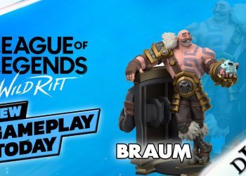 Gameplay League of Legends Wild Rift : "Braum" Full Game #27