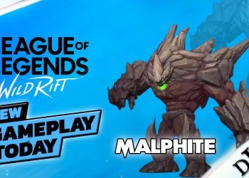 Gameplay League of Legends Wild Rift : "Malphite" Full Game #40