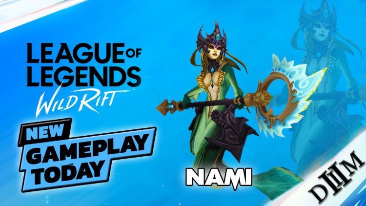 Gameplay League of Legends Wild Rift : "Nami" Full Game #41