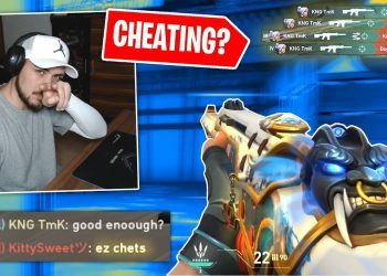 HE THINGS IM CHEATING - VALORANT