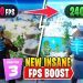 HIGH FPS Settings You NEED TO USE In Fortnite Chapter 3 Season 1! FPS BOOST, RESOLUTION & MORE!