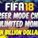 HOW TO BE RICH IN CAREER MODE  (GET UNLIMITED MONEY! SO EASY AND QUICK!  )- FIFA 18