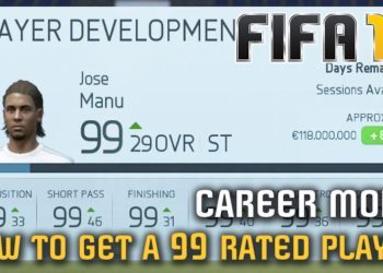 HOW TO GET A 99 RATED PLAYER in CAREER MODE - FIFA 16