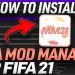HOW TO INSTALL THE FIFA 21 MOD MANAGER! (USE MODS!)