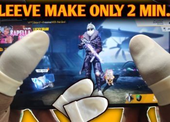 HOW TO MAKE FINGER SLEEVE AT HOME |  FINGER SLEEVE FOR FREE FIRE OR PUBG MOBILE GAMING BY GT GAMMING