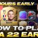 HOW TO PLAY FIFA 22 EARLY?! BEST WAY TO USE EA PLAY 10 HOURS TRIAL! FIFA 22 Ultimate Team