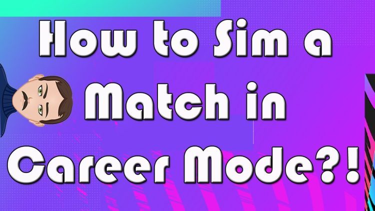 HOW TO SIM MATCHES IN CAREER MODE!!! FIFA 21 Match Day Menu Options