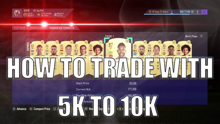 HOW TO TRADE WITH 5K - 10K ON FIFA 21!! MAKE COINS FAST & EASY! EASY TRADING TUTORIAL!