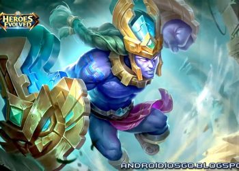 Heroes Evolved: New Skin - COLOSSAL GUARDIAN ROCKMAN Gameplay Android/iOS