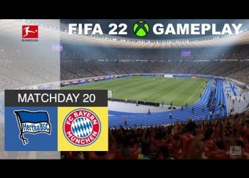 Hertha Berlin v Bayern Munich | FIFA 22 Gameplay | Bundesliga | Xbox Series X | Latest Line-Ups