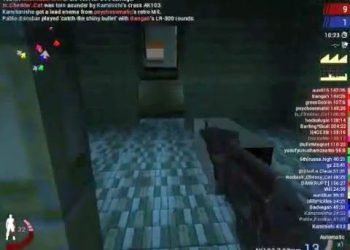 Horrible online video game network lag and latency demostration