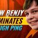 How BenjyFishy DESTROYS on High Ping + Tips To Play On High Ping (Fortnite Battle Royale)