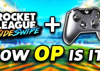 How OP is using a CONTROLLER on MOBILE Rocket League?