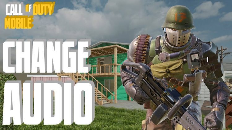 How to change audio settings in CODM 2021