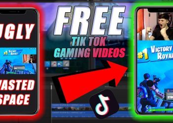How To Edit VERTICAL TIK TOK GAMING VIDEOS for FREE!