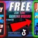How To Edit VERTICAL TIK TOK GAMING VIDEOS for FREE!