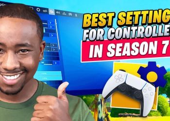 How To Find The BEST Controller Sensitivity, Keybinds & Deadzones in Fortnite Season 7!