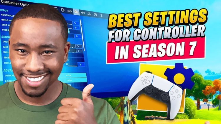 How To Find The BEST Controller Sensitivity, Keybinds & Deadzones in Fortnite Season 7!