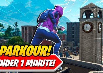 How To PARKOUR And TACTICAL SPRINT In Fortnite Battle Royale Chapter 3 Season 2 #Short