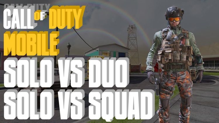 How To Play Solo vs Squad In COD Mobile | Play Solo vs Duo In COD Mobile Battle Royale
