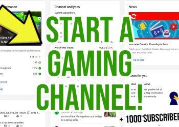 How to start a YouTube Gaming channel