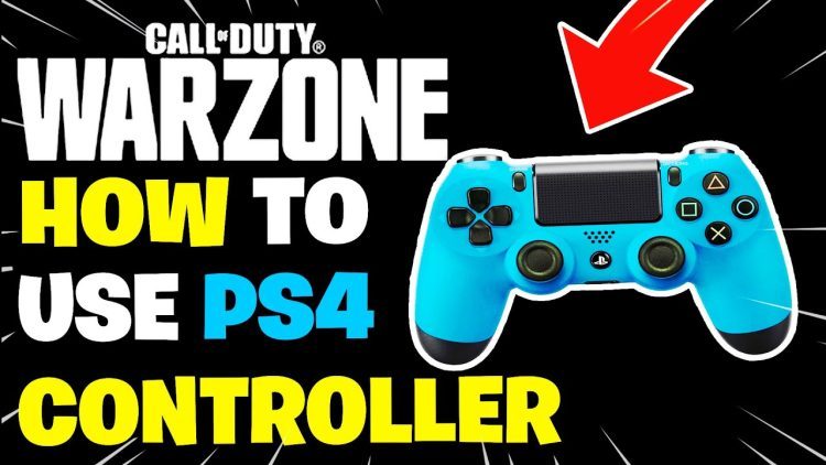 How to Use PS4 Controller on PC Warzone!